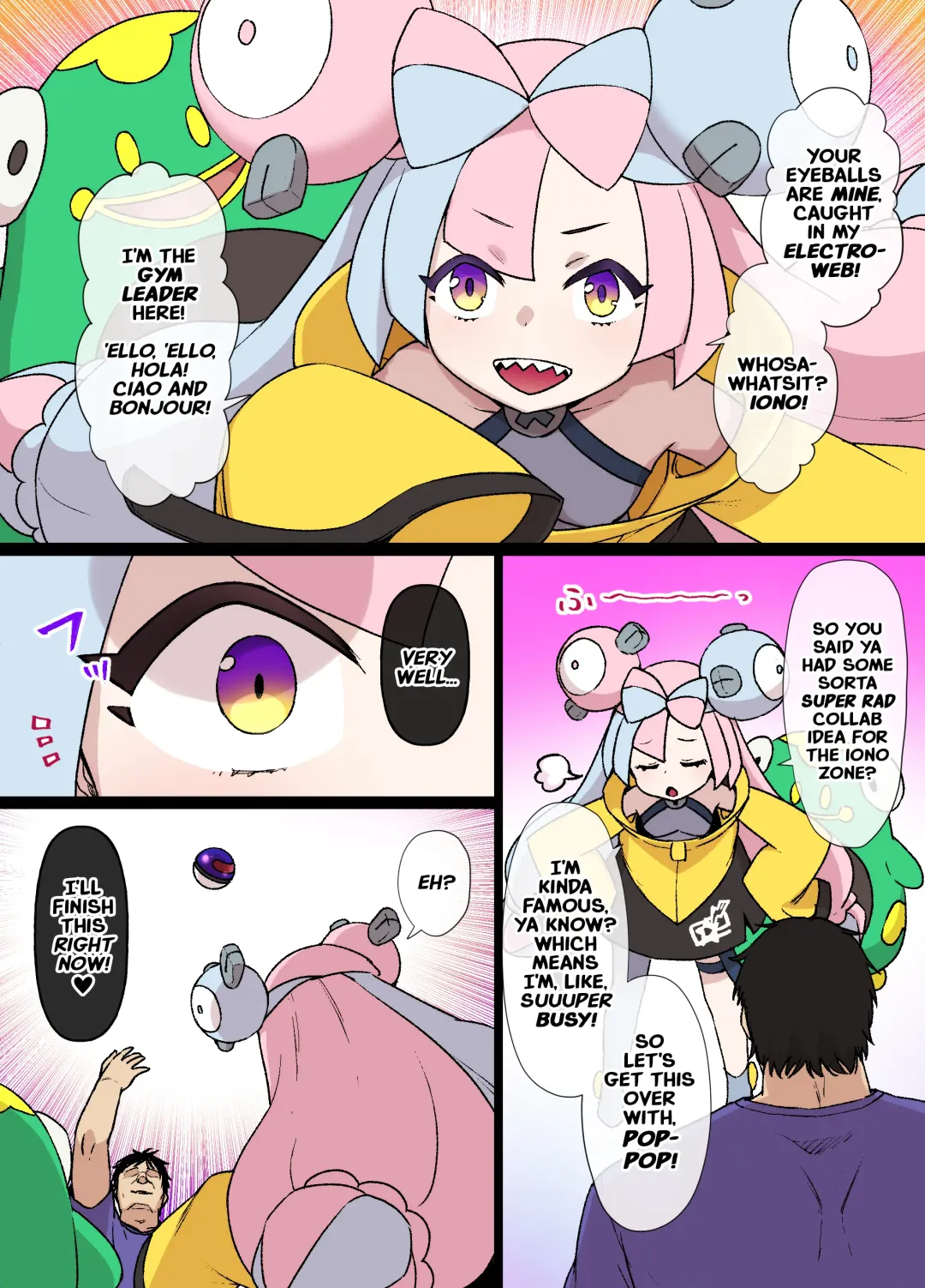 [Kusayarou] Slave Ball Sennou ~Nanjamo & Harabarie Hen~ | Slave Ball Brainwashing: Iono and Bellibolt Fhentai - Page 3