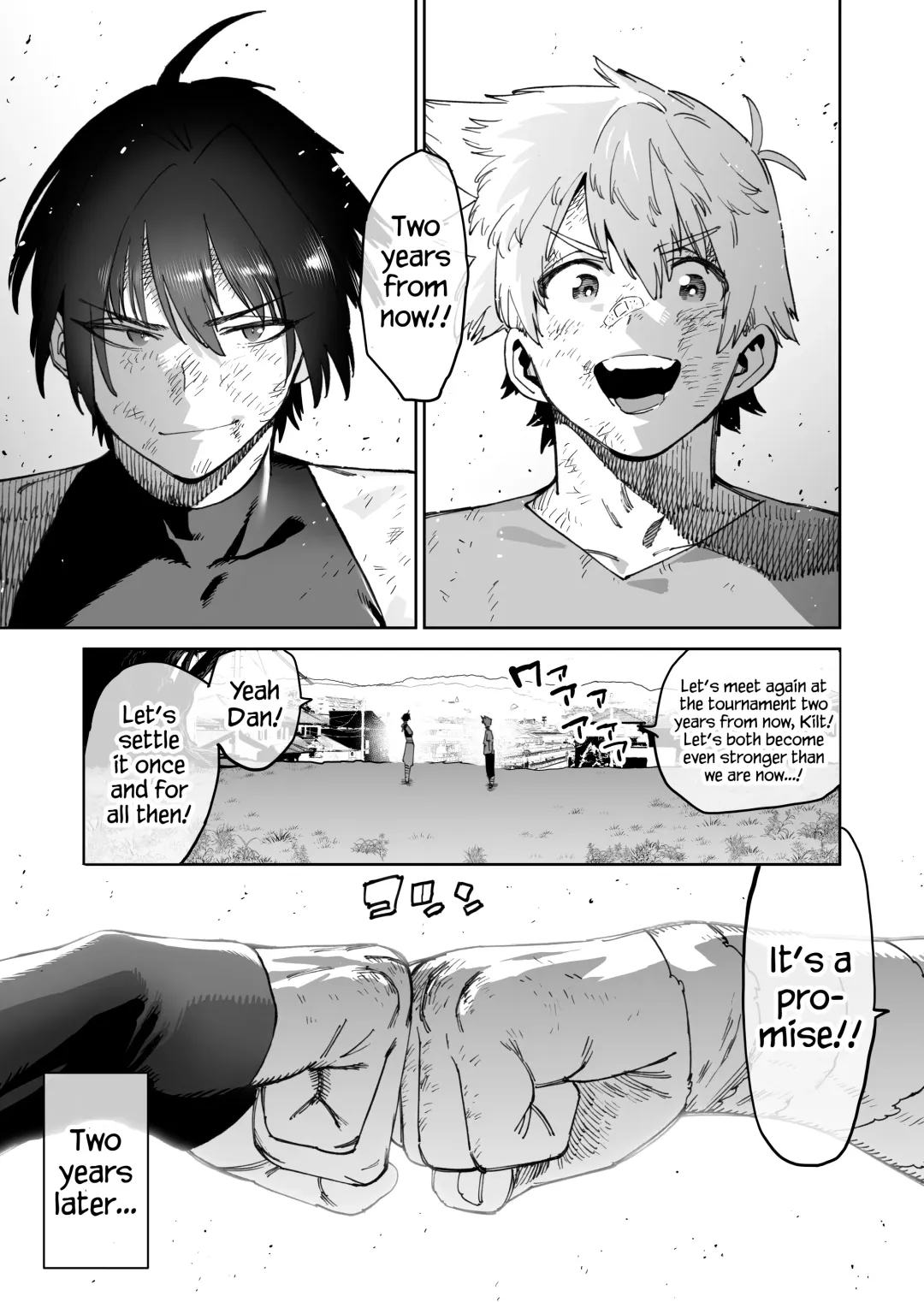 [Horieros] A Story About Two Comrades Who Parted Ways Vowing to Become Stronger, but Reunite After Two Years as Female Masturbators Fhentai.net - Page 4