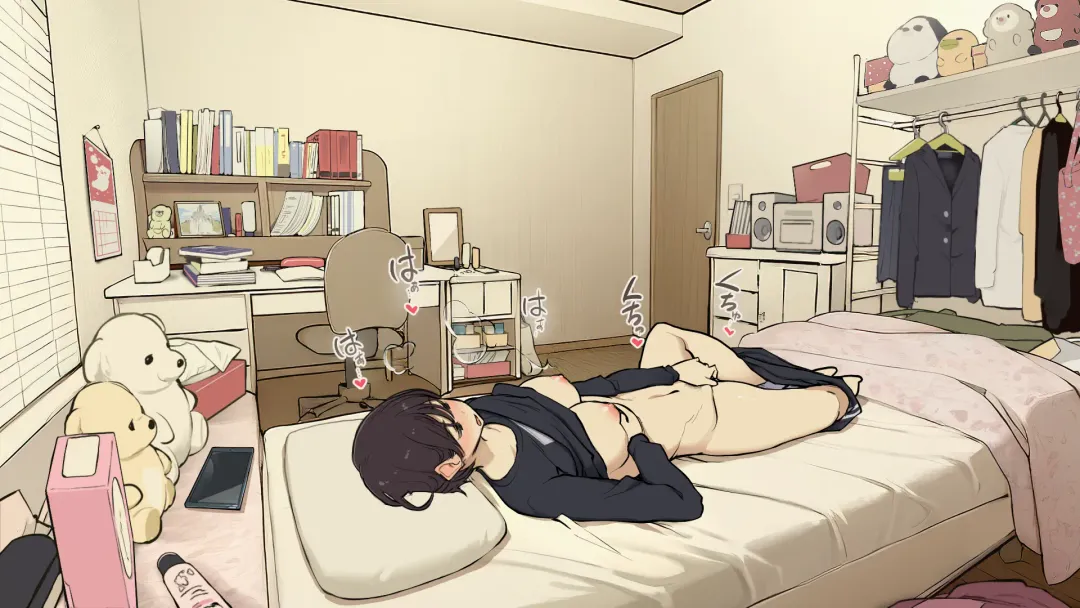 [Wakamatsu] Kazoku Zaitaku-chuu demo Jibun no Heya de Nantoka Sex Suru Gakusei Jidai Fhentai - Page 20