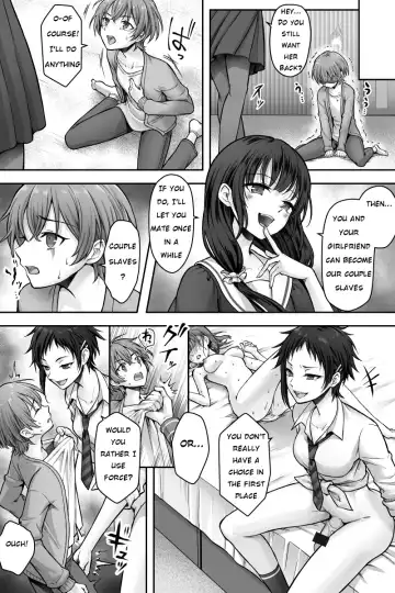 [Sasanoma Nibi] The story of my girlfriend and I who fell for a futanari's dick Fhentai - Page 11