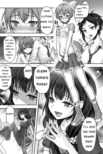 [Sasanoma Nibi] The story of my girlfriend and I who fell for a futanari's dick Fhentai - Page 13