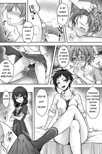 [Sasanoma Nibi] The story of my girlfriend and I who fell for a futanari's dick Fhentai - Page 15