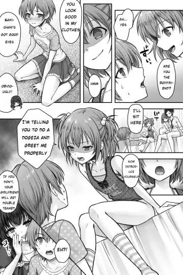 [Sasanoma Nibi] The story of my girlfriend and I who fell for a futanari's dick Fhentai - Page 18