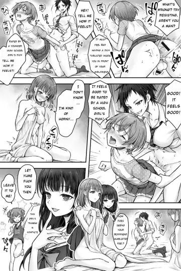 [Sasanoma Nibi] The story of my girlfriend and I who fell for a futanari's dick Fhentai - Page 23