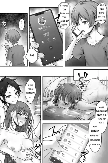 [Sasanoma Nibi] The story of my girlfriend and I who fell for a futanari's dick Fhentai - Page 5