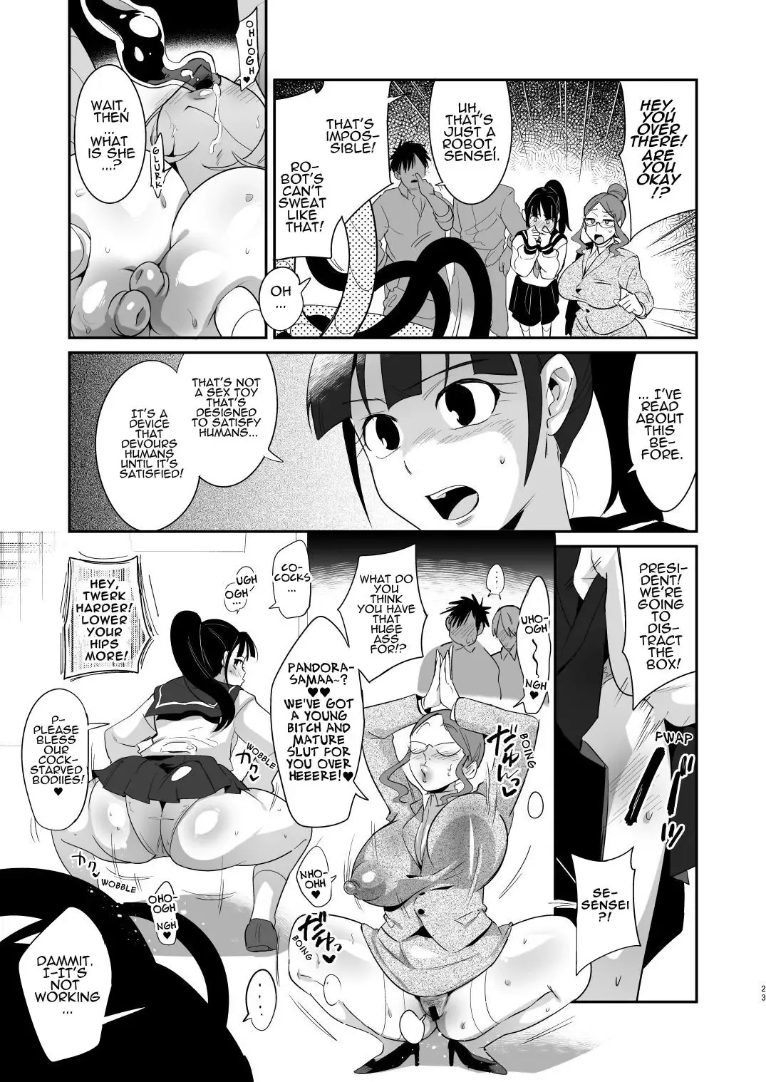 [Fujun Nyuushi] Ponkotsu Oho Goe Kaitou no Karei naru Ingi | The Magnificent Sex Techniques of an Incompetent Vulgar Moanin' Phantom Thief Fhentai - Page 22
