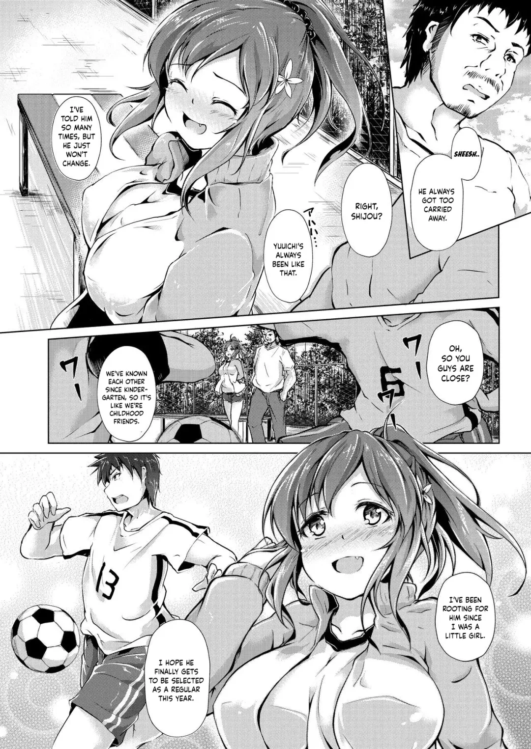 Kyonyuu Manager ga Chuunen Komon ni Chin Make Suru Made ~Bouchin VS Cho Roman Sparta Seishidou~ Fhentai - Page 3