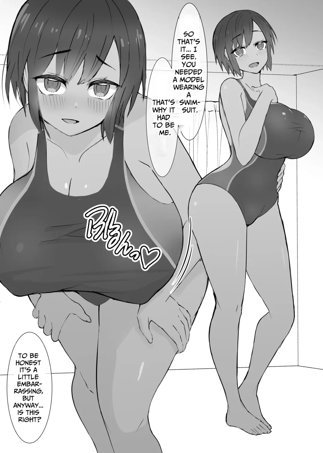 Onaji Class no Suiei-bu Joshi ni "Shasei" Model o Onegai shite mita Hanashi. | When I Asked My Classmate In The Swimming Club If She Could Be My Art Model Fhentai - Page 3