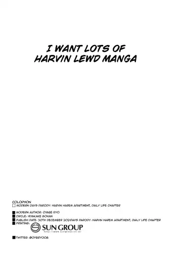 [Oyabe Ryo] GenParo Harvin Harem Apartment Nichijou Hen | Harvin Harem Apartment Parody Set In Modern Times - Everyday Life Edition Fhentai - Page 22