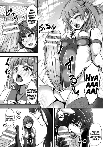 2D Comic Magazine Futanarikko no Tanetsuke Press de Kyousei Haramase! Vol. 2 | Futanari girls forcefully impregnating others with a mating press! Vol. 2 Fhentai.net - Page 6