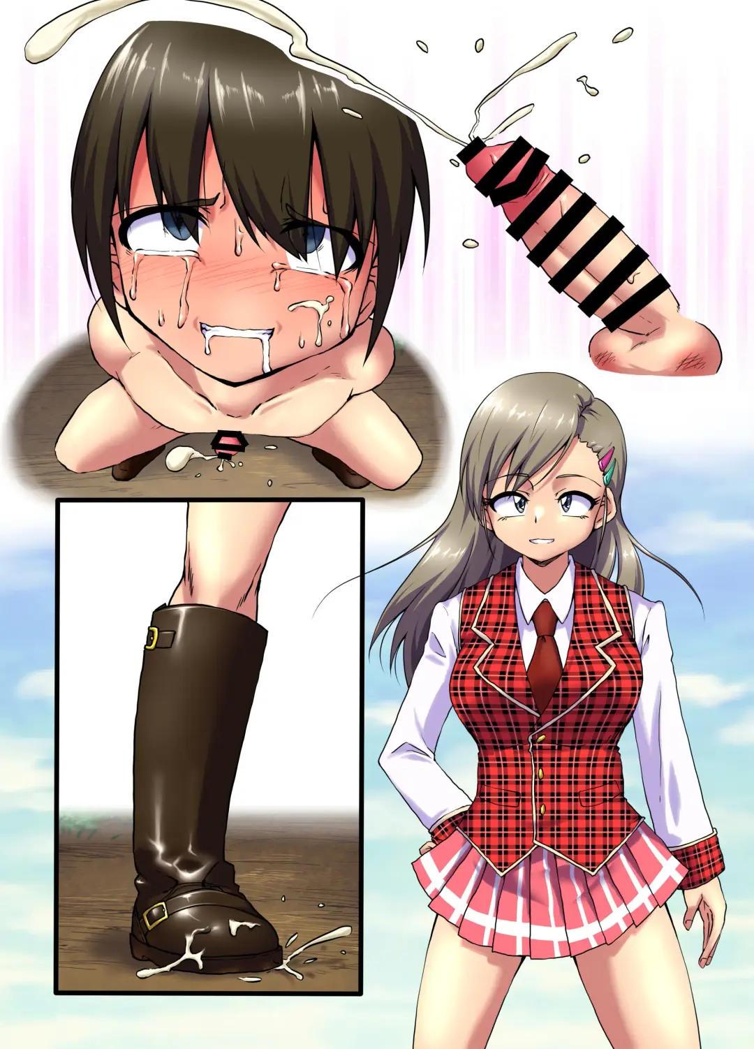 [Kurodou Katana] Ima Kara Koitsu no Kintama Keri Maーsu Fhentai - Page 13