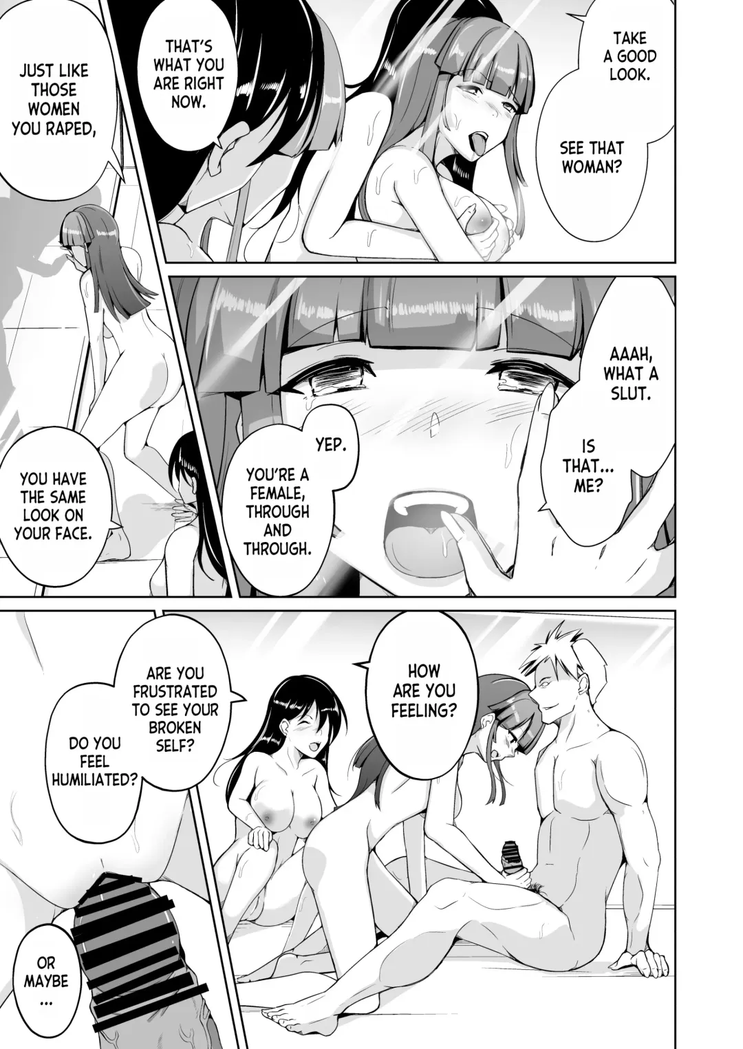 [Iwashita] Seihanzaisha TS Kousei Shisetsu Fhentai - Page 37