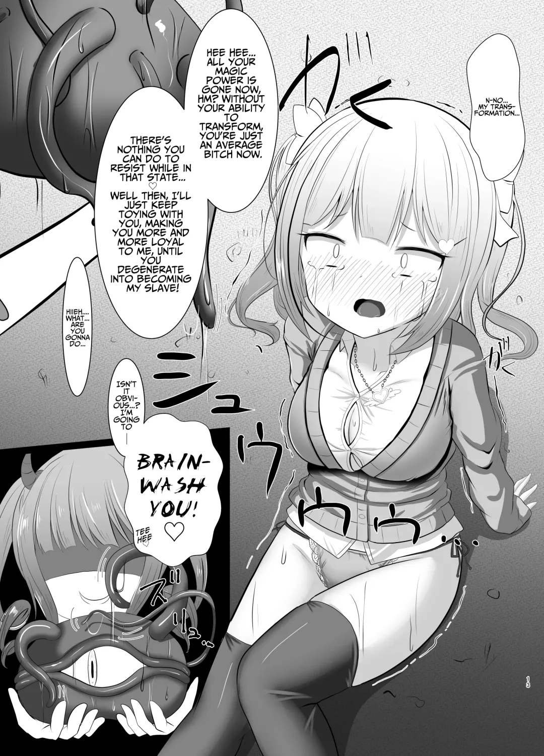 [Nyaon] Mahou Shoujo Lumia - Namaiki Shoujo Sennou Dorei Ochi - | Magical Girl Lumina ~Converting & Corrupting a Cocky Girl~ Fhentai.net - Page 13