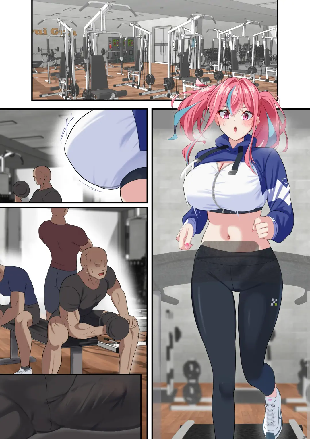 [Nanohana] Gym Kayoi no Muchimuchi AtaShiko Gal o Seibai Shite Mita Fhentai - Page 27