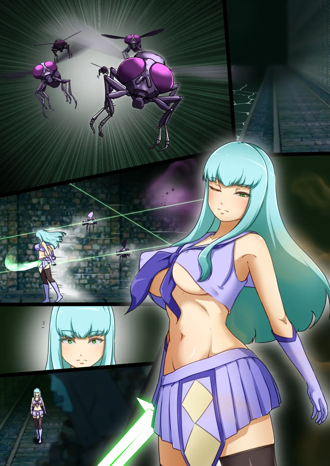 [Dew] Uchi no Ko ga Ecchi na Teki to Tatakatte Haiboku suru Hanashi ~vs Evelyn~ Fhentai - Page 50