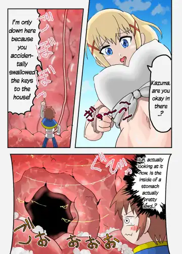 Kazuma going inside Darkness's s Fhentai.net - Page 4