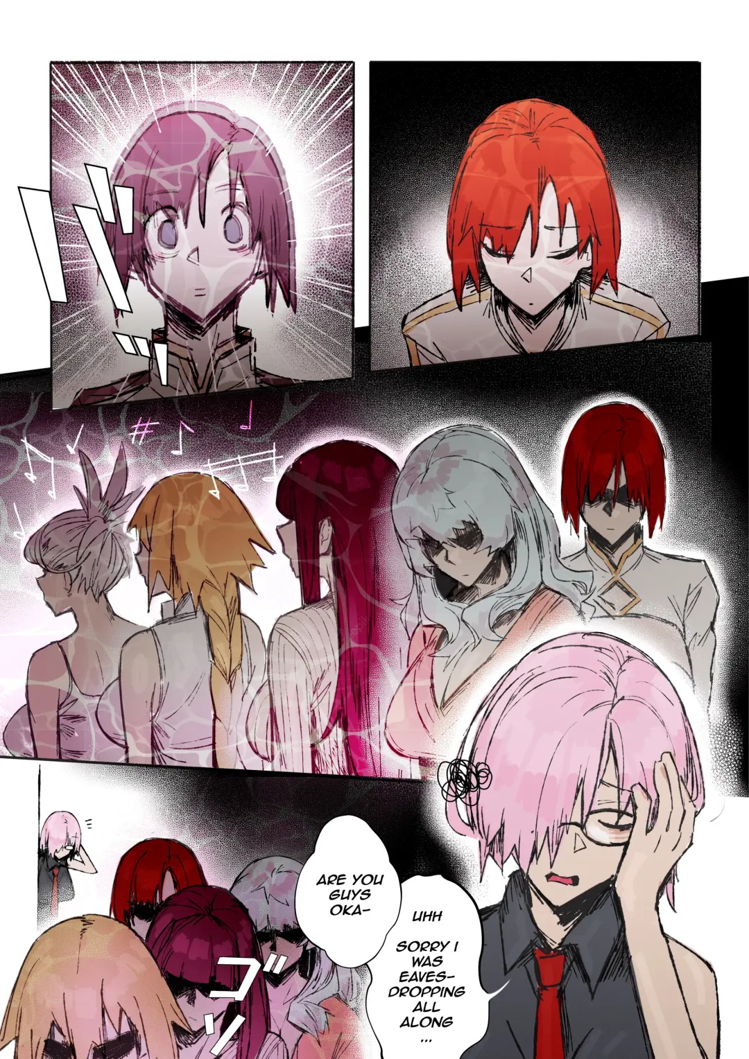 [Ohkohaku] Chaldea Hypnotic Servant Enslavement Simulator Fhentai - Page 7