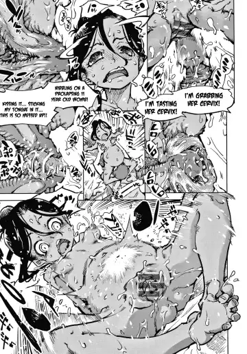 [Suzuki Kyoutarou] Tapioca Shuukaku wa Kasshoku Shochouzen Shoujo no Chitsunai de | Tapioca is harvested in the vagina of a little brown girl before her first period Fhentai.net - Page 32