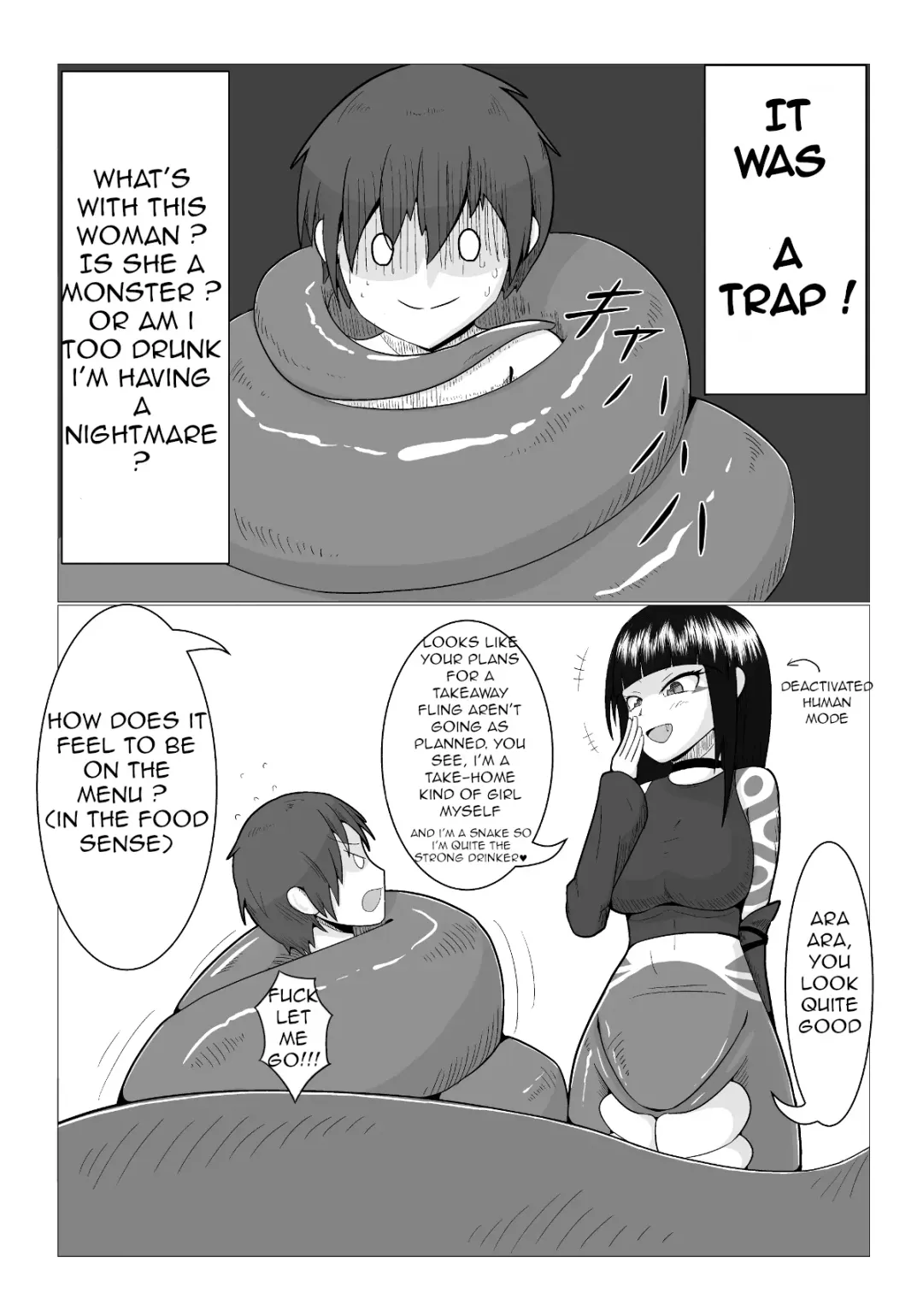 [Poshushi] Nonde Nomarete | Drinking and eating Fhentai.net - Page 4