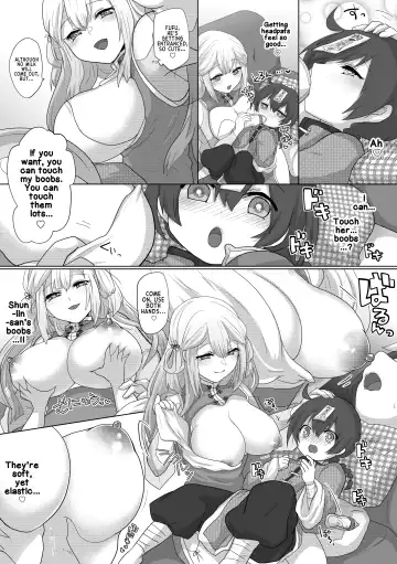 [Ashitaba Mofu] Kyuunyuu Kyonshii wa Kyou mo Doushi ni Ikasareru | The Taoist Monk Cumtinues to keep the Milk-sucking Jiangshi Alive Fhentai - Page 12