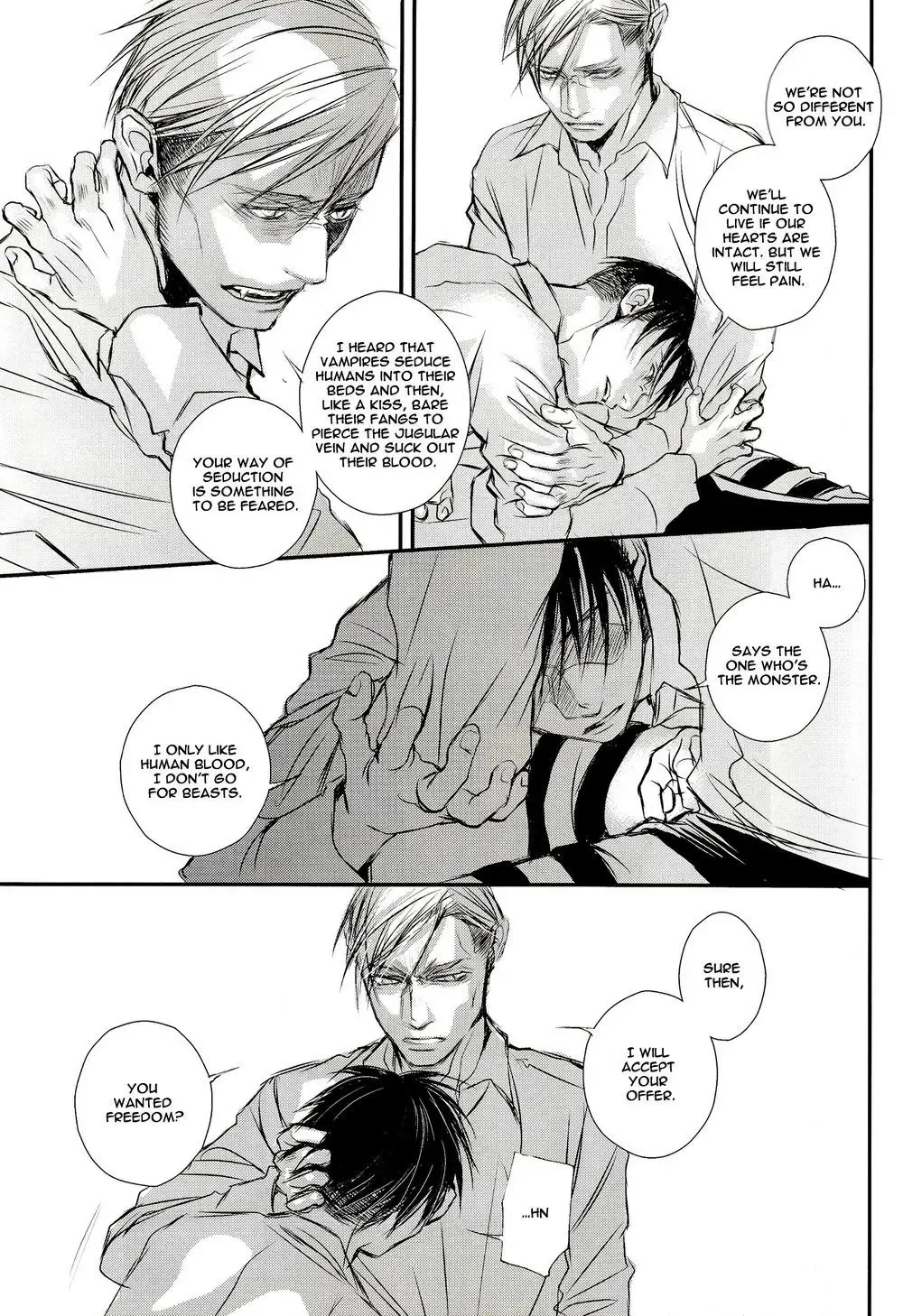 A Werewolf's Dream with a Vampire Fhentai - Page 28