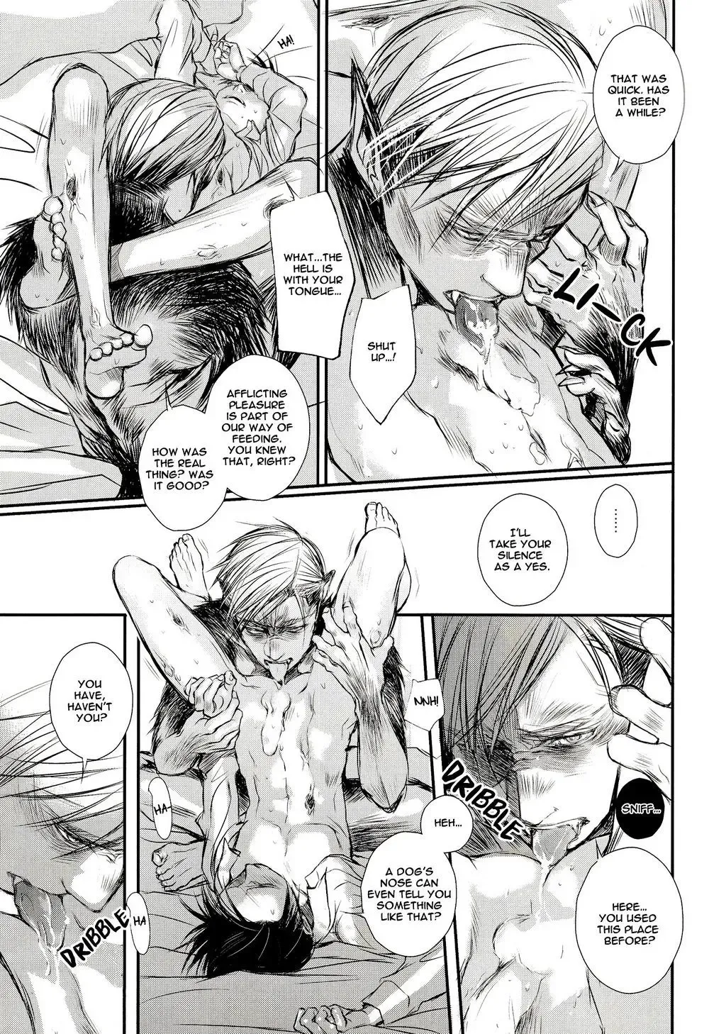 A Werewolf's Dream with a Vampire Fhentai - Page 32