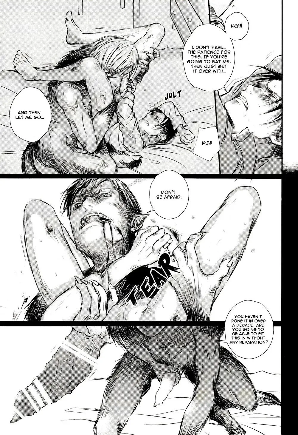 A Werewolf's Dream with a Vampire Fhentai - Page 34