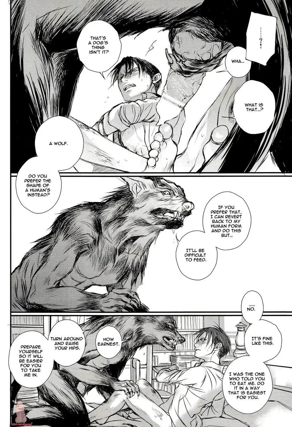 A Werewolf's Dream with a Vampire Fhentai - Page 35