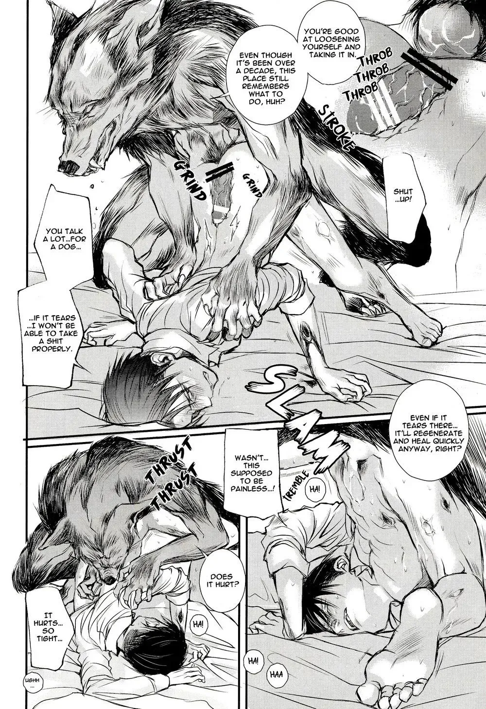 A Werewolf's Dream with a Vampire Fhentai - Page 37