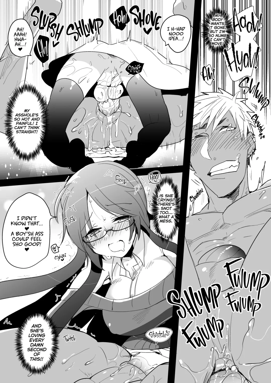 [Aimaitei Umami] Remember That Time I Rescued My Quiet Classmate and Went for a Quickie but Then Fell in Love With Futa Cock? Fhentai - Page 13