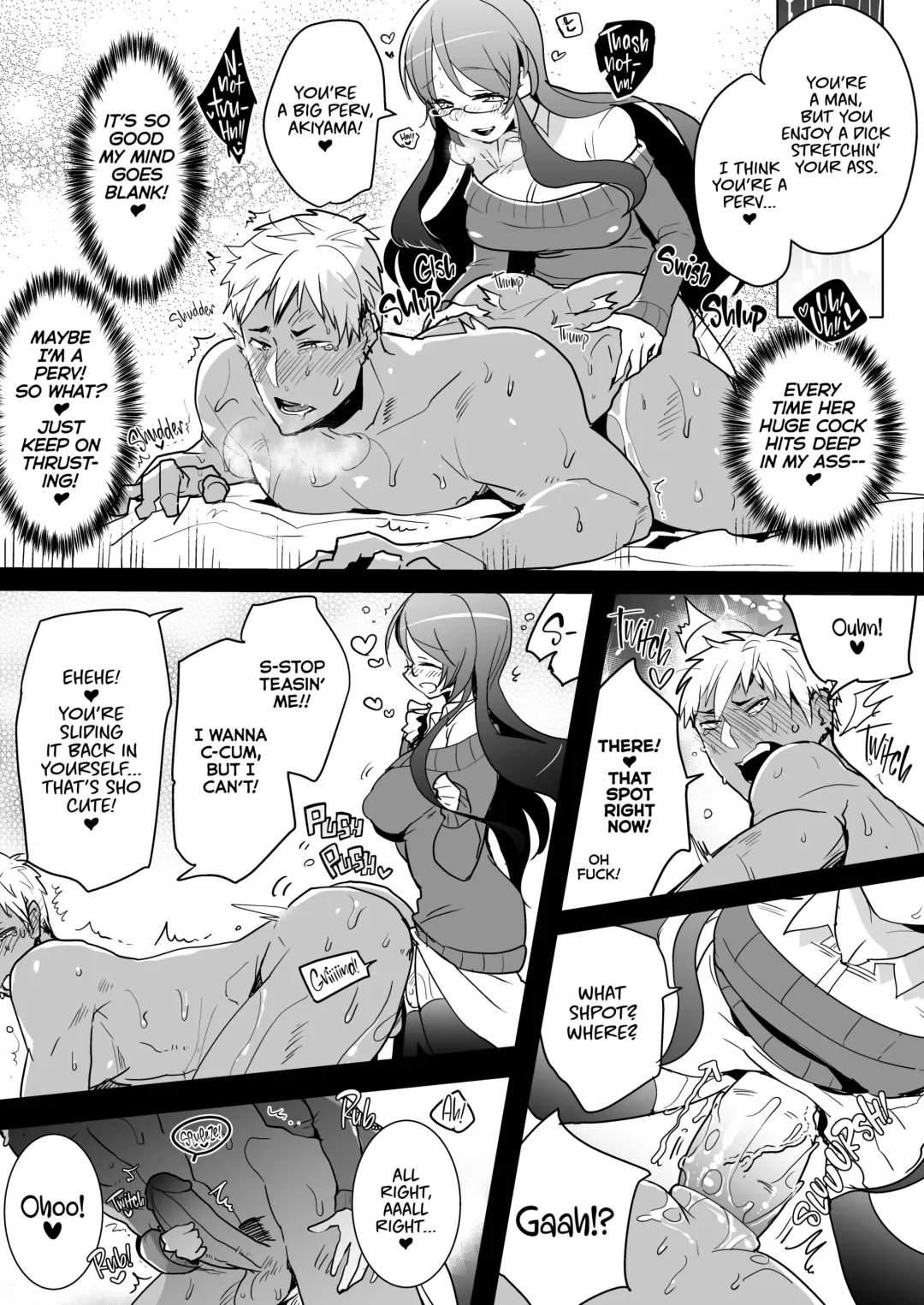 [Aimaitei Umami] Remember That Time I Rescued My Quiet Classmate and Went for a Quickie but Then Fell in Love With Futa Cock? Fhentai - Page 16