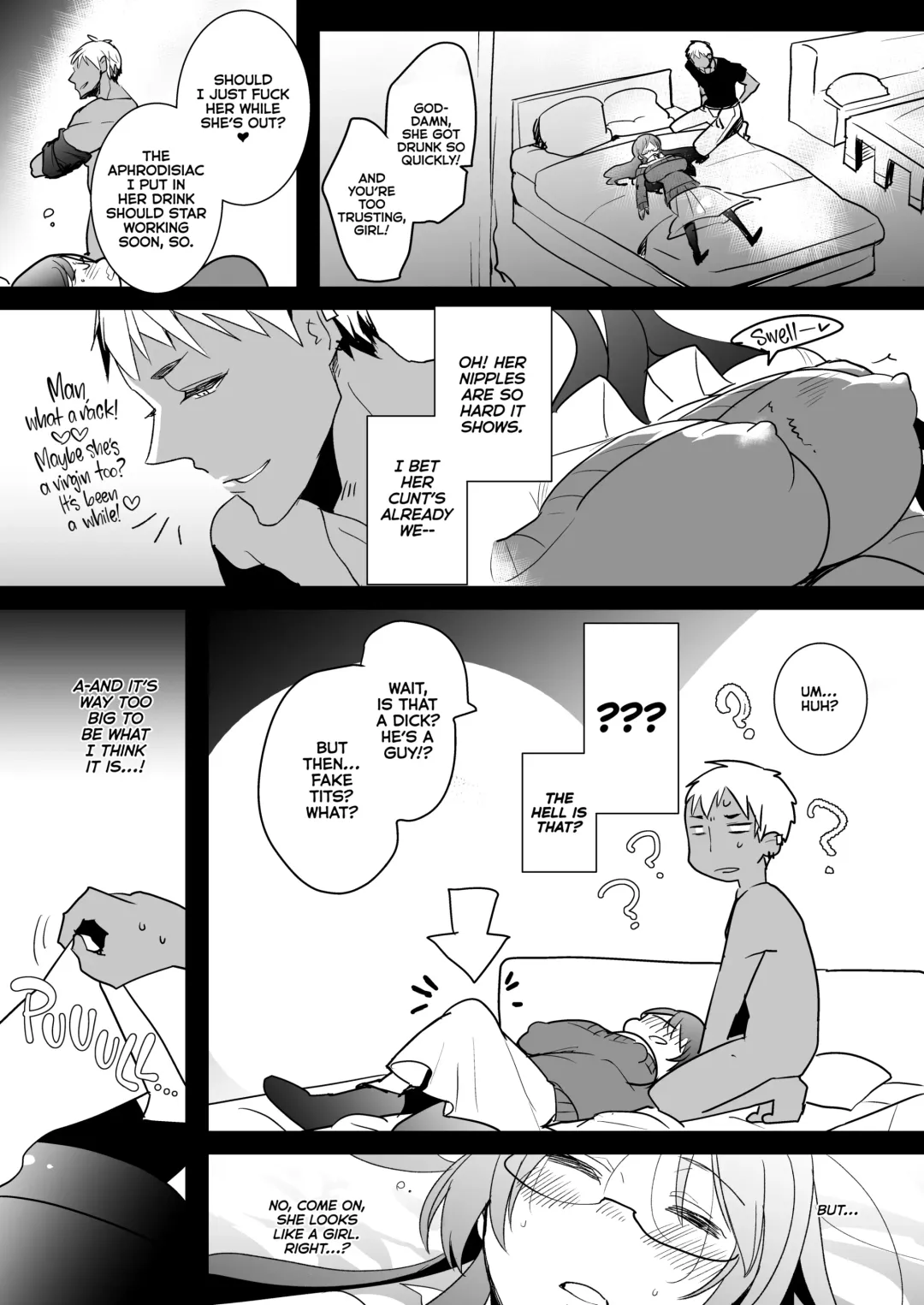 [Aimaitei Umami] Remember That Time I Rescued My Quiet Classmate and Went for a Quickie but Then Fell in Love With Futa Cock? Fhentai - Page 5