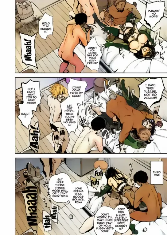 [Touketsu] Omoide Wa Yogosareru -Bijin na Kanojo ga Ochiru Made- _ Disgraced Memories -Until His Beautiful Girlfriend Gives In- Fhentai - Page 17