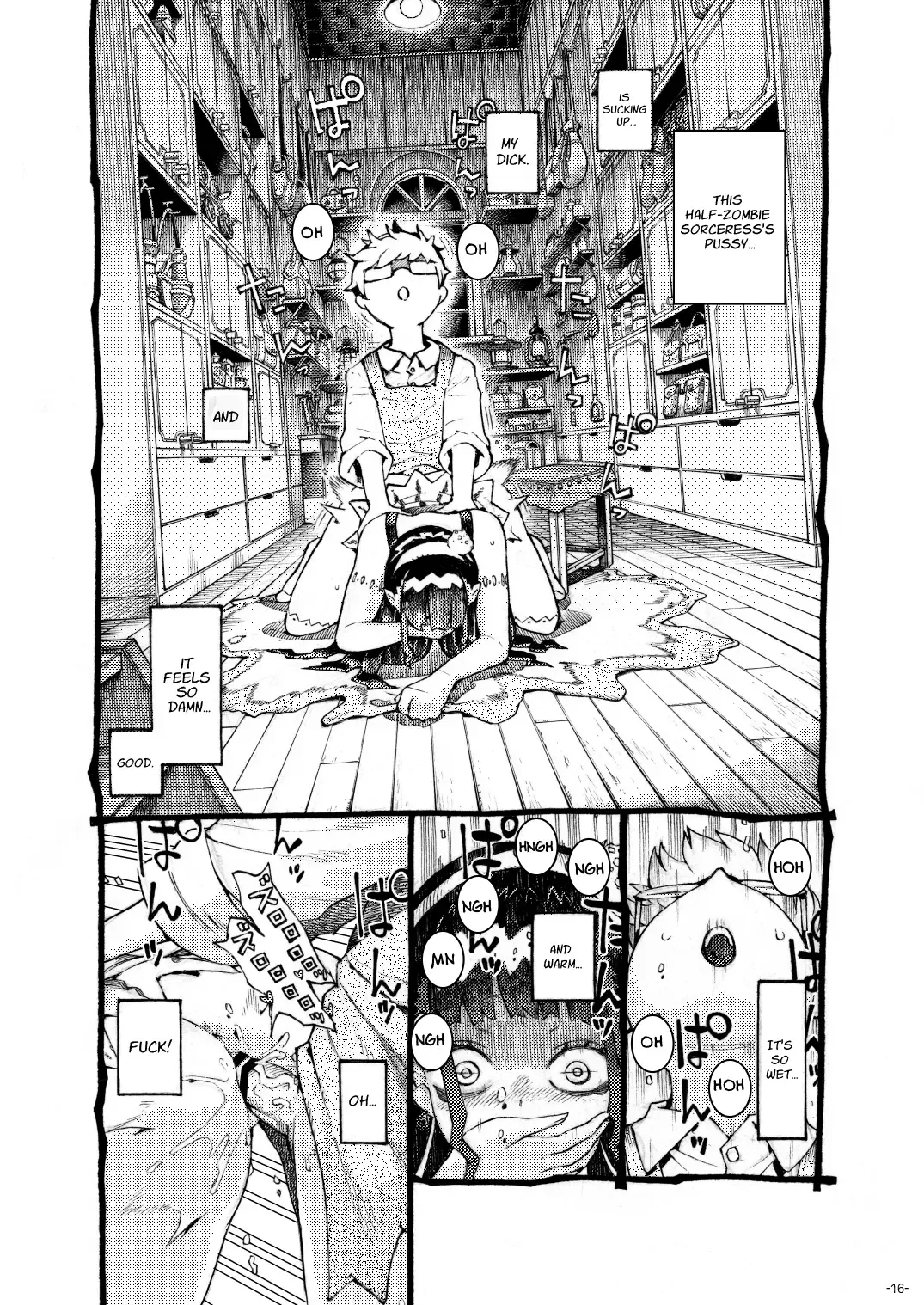 [Nishi Yoshiyuki] Majutsushi Papakatsuchuu | Sugar Zombie Sorceress Fhentai - Page 16