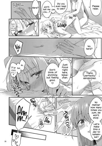 [Orikuchi Hirata] Netsu o Mazete Shin o Tokashite | Melting Hearts With Melded Heat Fhentai - Page 37