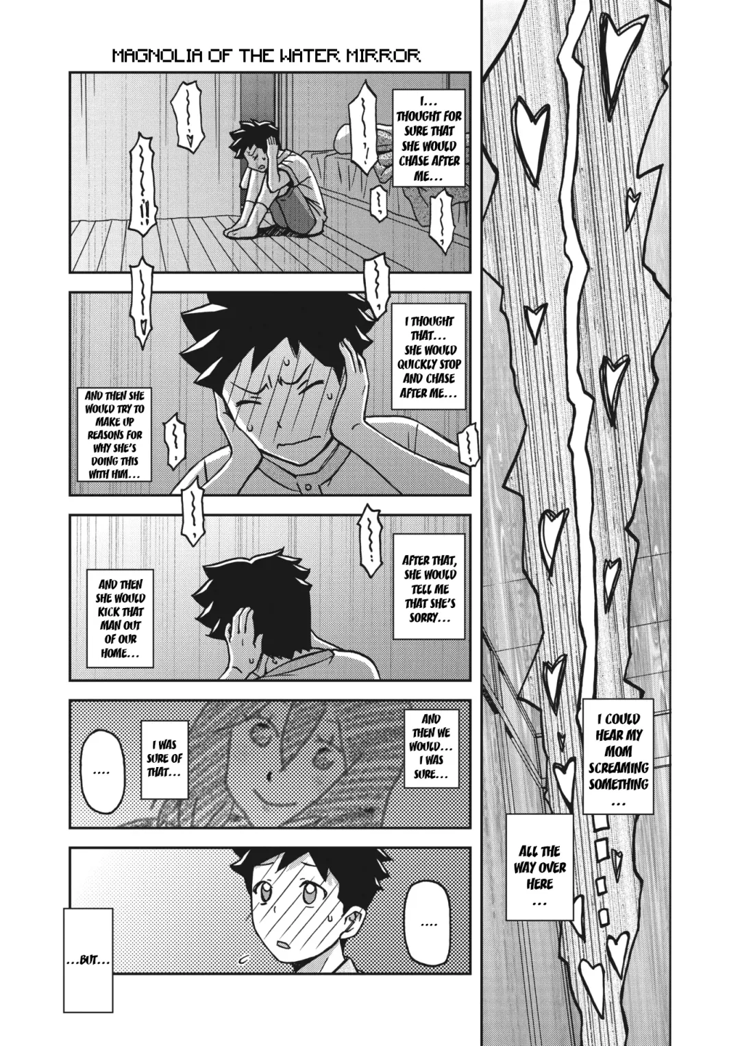 [Sanbun Kyoden] Mizukagami no Magnolia Ch. 11 "Kakikaerareta Jouai" | Magnolia of the Water Mirror Chapter 11 OVERWRITTEN LOVE Fhentai - Page 3
