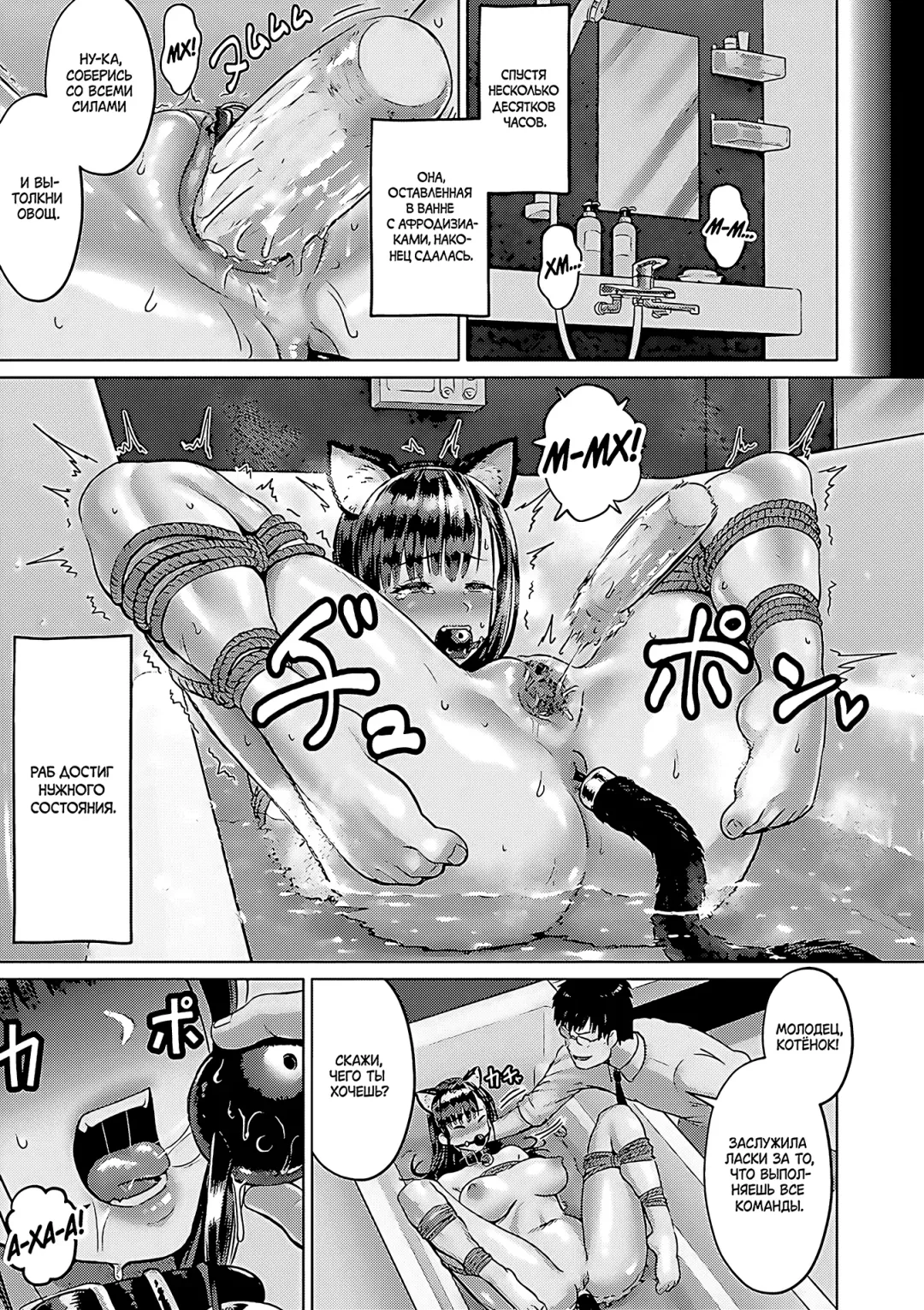 [Iketatsu Shizuru] Zaitaku Dorei SeiKatsu | Удалённая работа с рабыней (decensored) Fhentai - Page 11