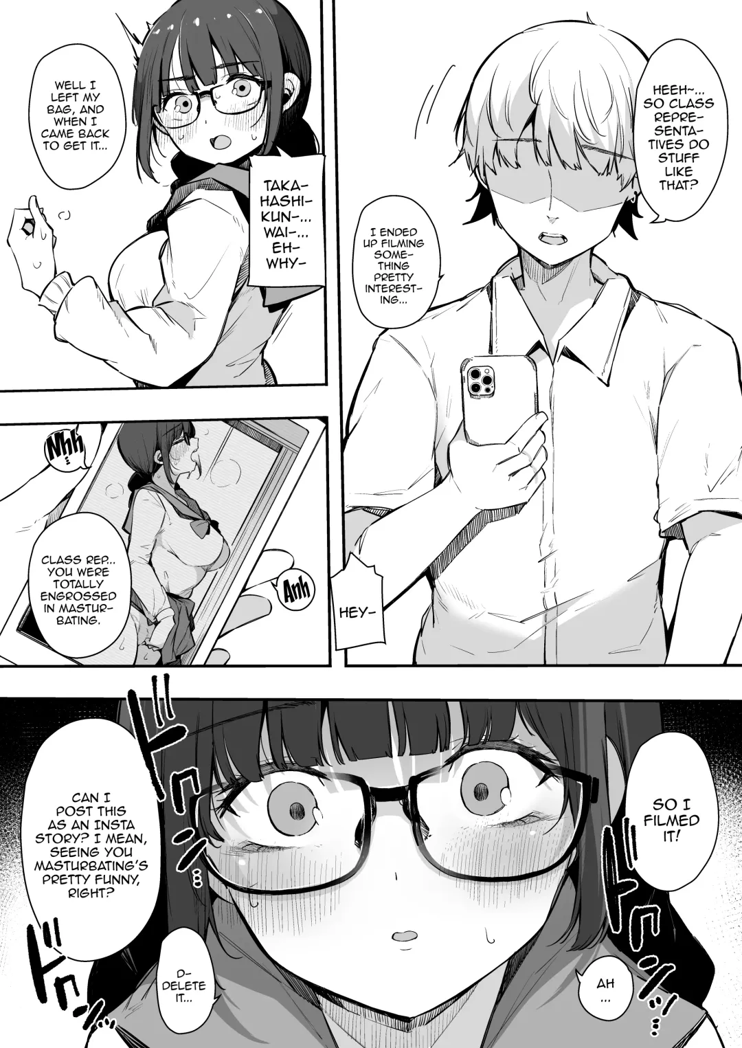[Sakurayu Hal] Seiyoku Tsuyome no Kareshi Mochi Iinchou ga Otosareru made. | Until The Boyfriend-Having Class President With A Strong Sexual Appetite Falls Fhentai - Page 11