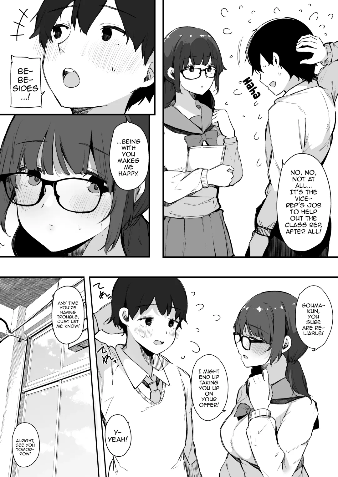 [Sakurayu Hal] Seiyoku Tsuyome no Kareshi Mochi Iinchou ga Otosareru made. | Until The Boyfriend-Having Class President With A Strong Sexual Appetite Falls Fhentai - Page 3