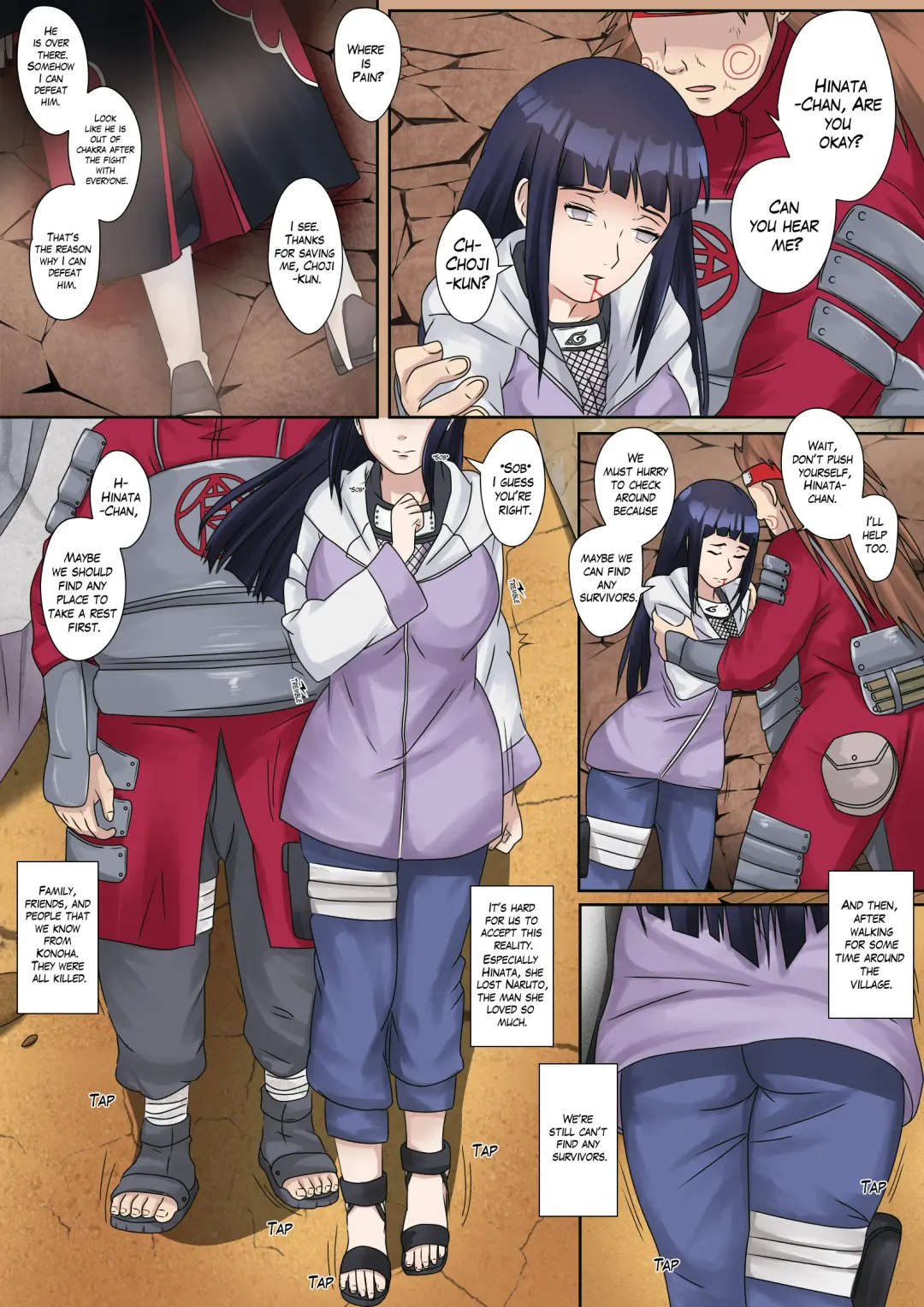 Hinata x Choji + Extra Version (uncensored) Fhentai - Page 4