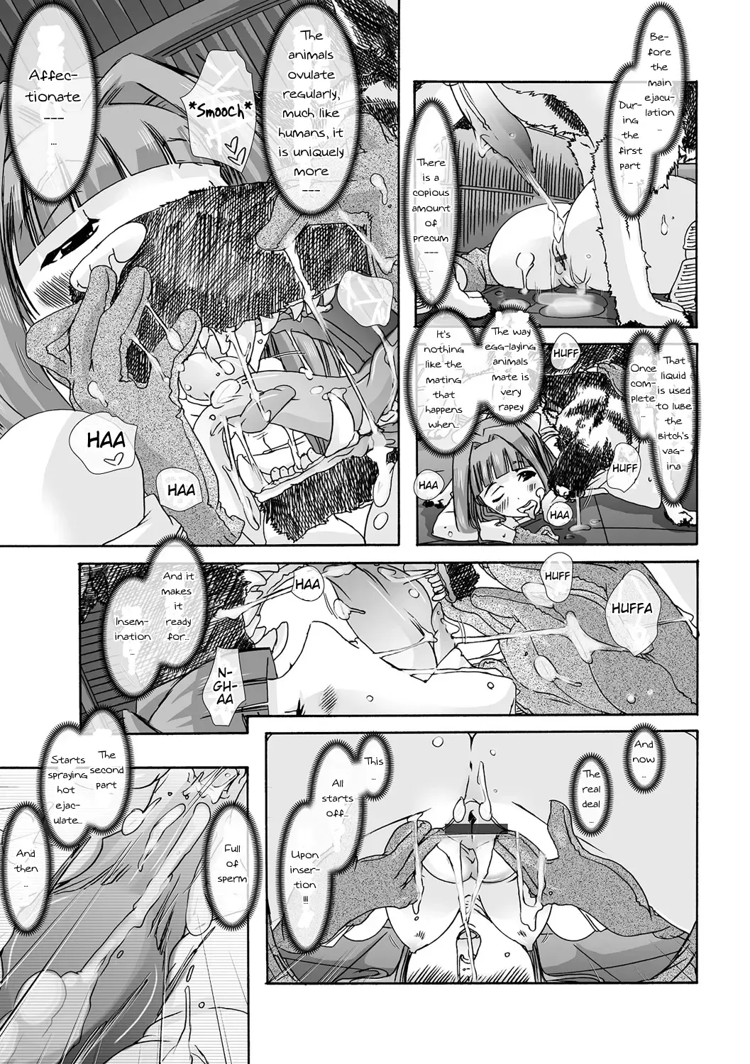 [Chikiko] Juukan Manual Kenshuu Saki; Top Breeder | Bestiality Manual Training Goal; Top Breeder Fhentai - Page 5