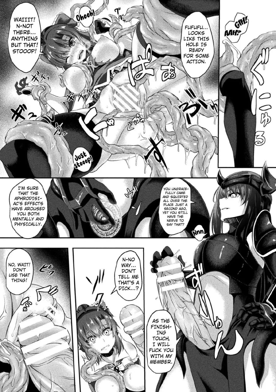 [Hakomaru] ~Mahou Kenshi Shokujoku no Kokuin~ | The Magical Pugilist ~Engraving of Tentacle Disgrace~ Fhentai - Page 14