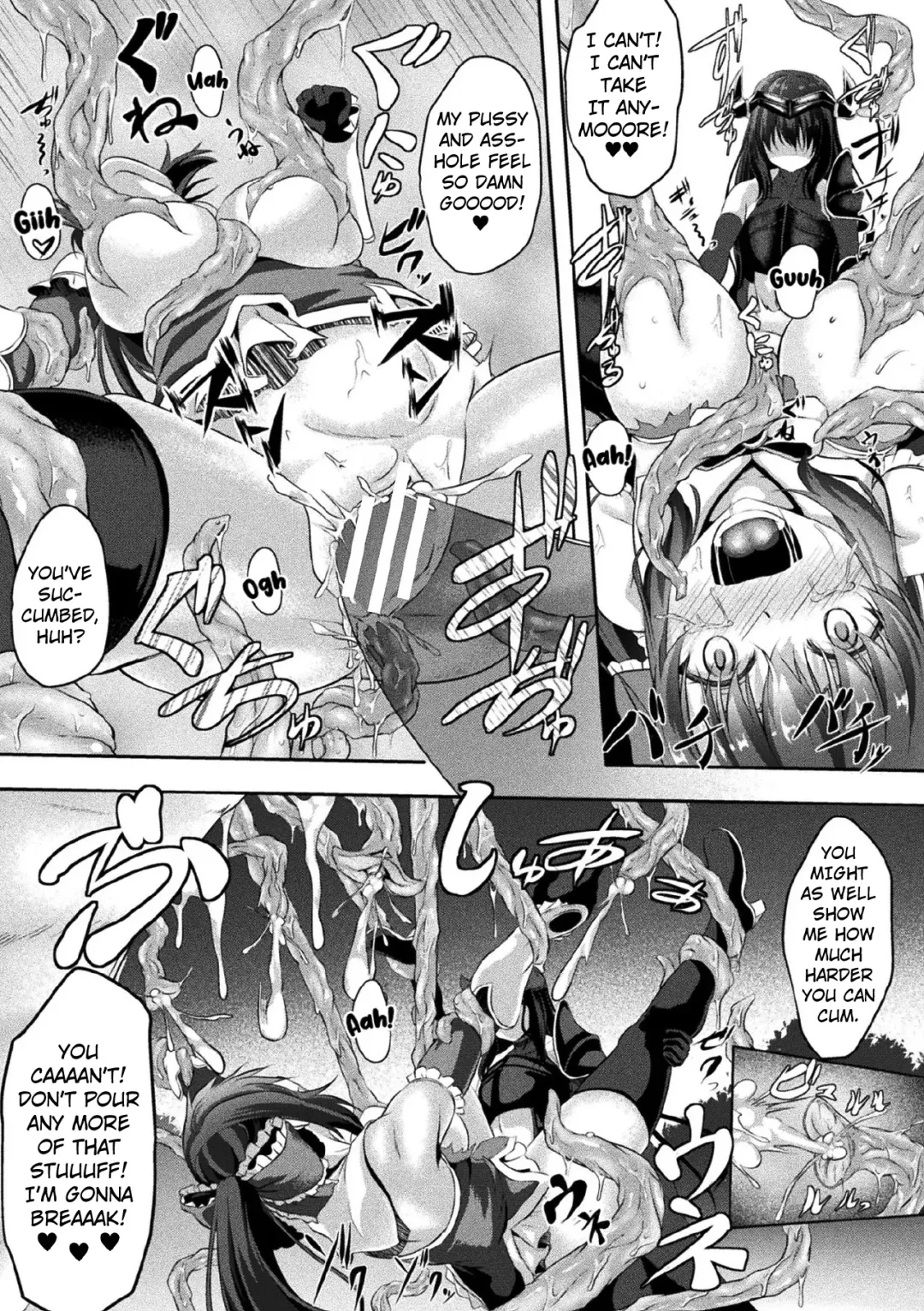[Hakomaru] ~Mahou Kenshi Shokujoku no Kokuin~ | The Magical Pugilist ~Engraving of Tentacle Disgrace~ Fhentai - Page 17