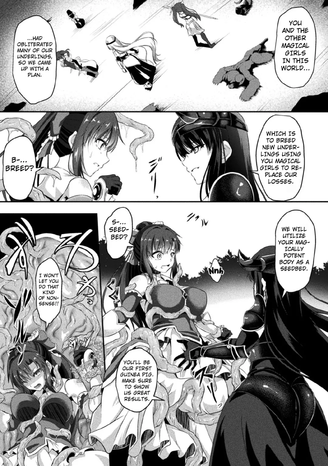 [Hakomaru] ~Mahou Kenshi Shokujoku no Kokuin~ | The Magical Pugilist ~Engraving of Tentacle Disgrace~ Fhentai - Page 5