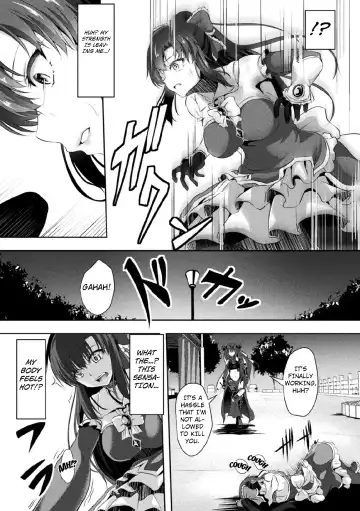 [Hakomaru] ~Mahou Kenshi Shokujoku no Kokuin~ | The Magical Pugilist ~Engraving of Tentacle Disgrace~ Fhentai - Page 2