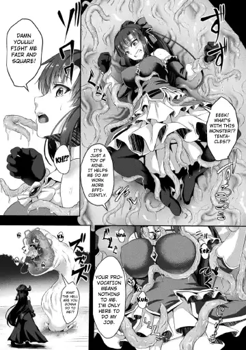 [Hakomaru] ~Mahou Kenshi Shokujoku no Kokuin~ | The Magical Pugilist ~Engraving of Tentacle Disgrace~ Fhentai - Page 4