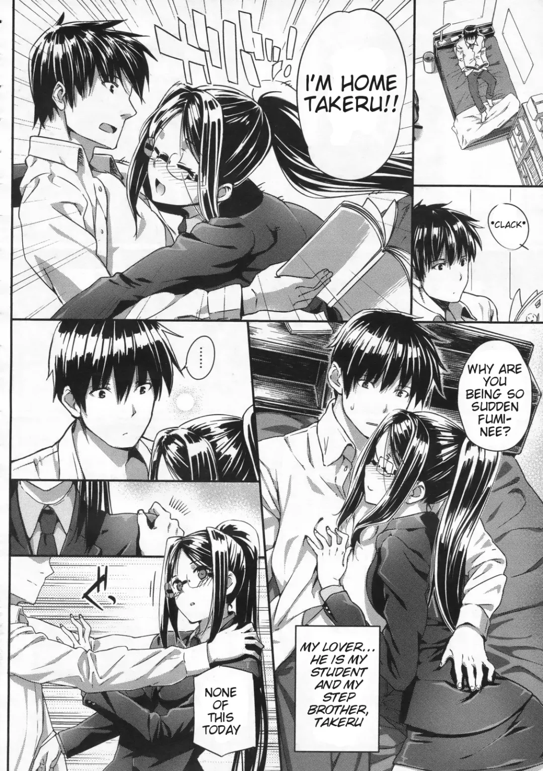 [Katsurai Yoshiaki] Kenzaki Sensei no Seijijou | Kenzaki-san's Sexual Reasoning Fhentai.net - Page 6