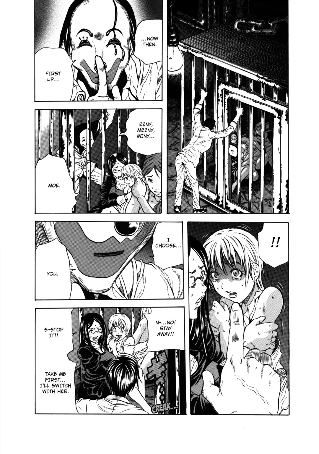 [Tachibana Naoki] Do Re Ni Shi Yo U Ka Na ~Kyousei Shuuyou! Kichiku Pierrot no Choukyou Kangoku | Eeny, Meeny, Miny, Misery! Fhentai.net - Page 12