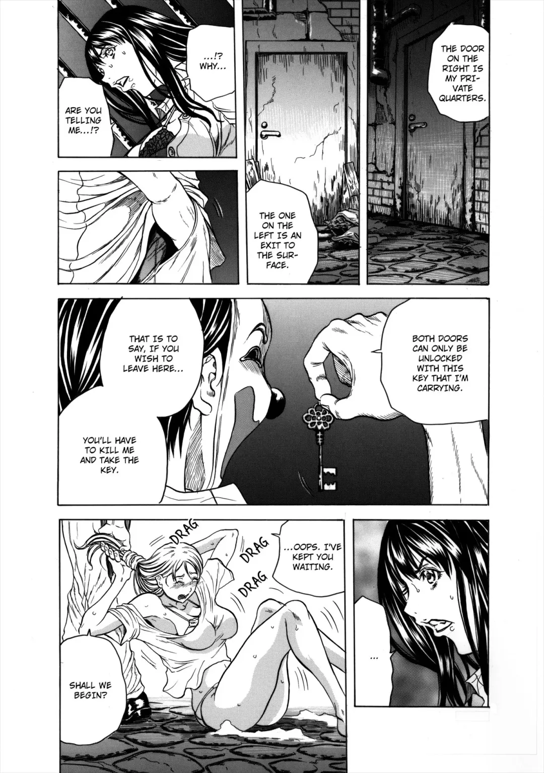 [Tachibana Naoki] Do Re Ni Shi Yo U Ka Na ~Kyousei Shuuyou! Kichiku Pierrot no Choukyou Kangoku | Eeny, Meeny, Miny, Misery! Fhentai.net - Page 34