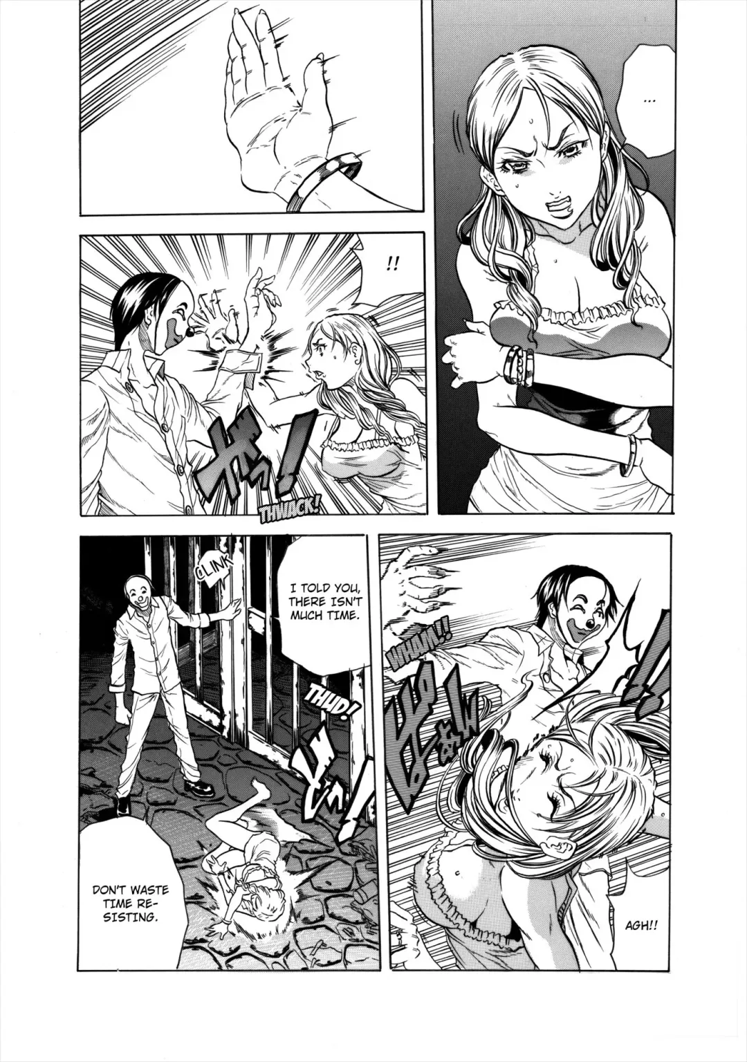 [Tachibana Naoki] Do Re Ni Shi Yo U Ka Na ~Kyousei Shuuyou! Kichiku Pierrot no Choukyou Kangoku | Eeny, Meeny, Miny, Misery! Fhentai.net - Page 43